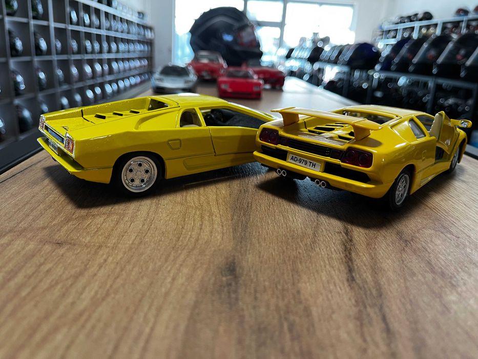 Матална колекционерска колички модел BBURAGO Lamborghini Diablo 1:24