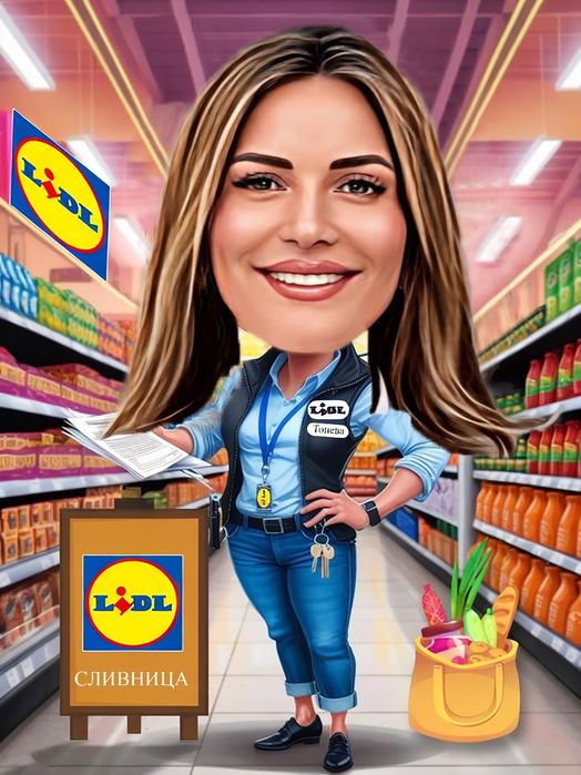 Дигитални карикатури-шарж за имен ден, рожден ден, годишнина и др.