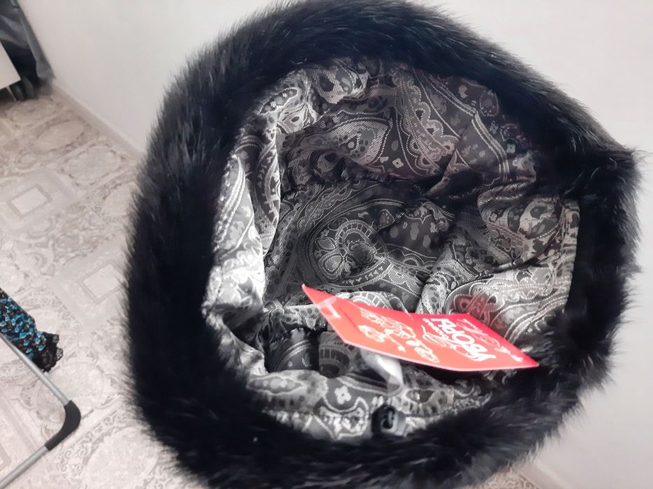 Норковые берет и шапка