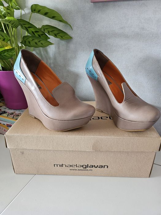 Pantofi piele naturala Mihaela Glavan 36