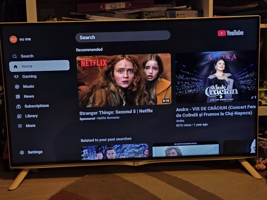 SmartTv LG 40ub800v diagonala 102cm