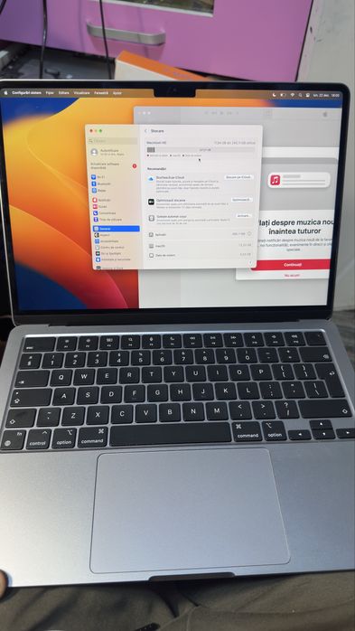 Macbook air 13 2022 100% baterie