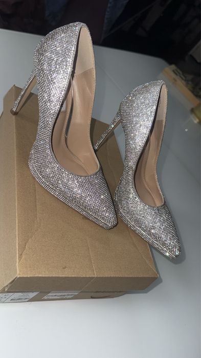 Токчета STEVE MADDEN Klassy-R silver