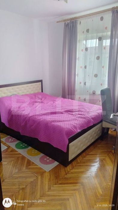 Apartament decomandat cu 3 camere, 67 mp, 2 bai si 2 balcoane inchise