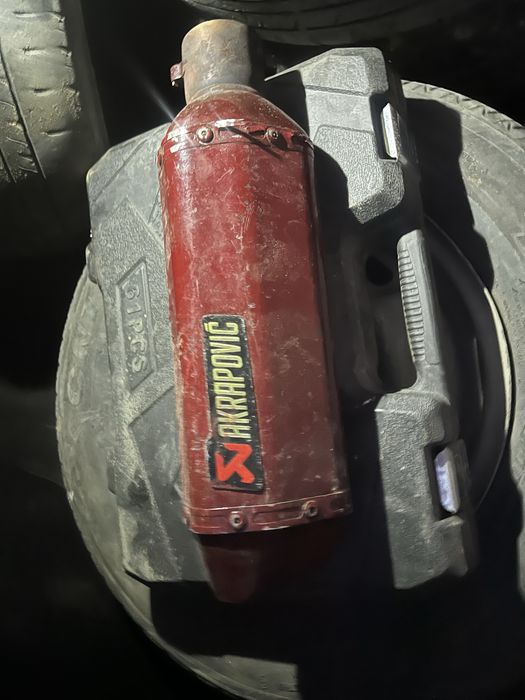 акрапович на мопед мото скутер