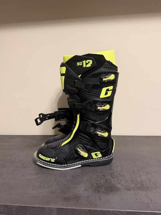Cizme Gaerne SG 12 Enduro Black/Fluo