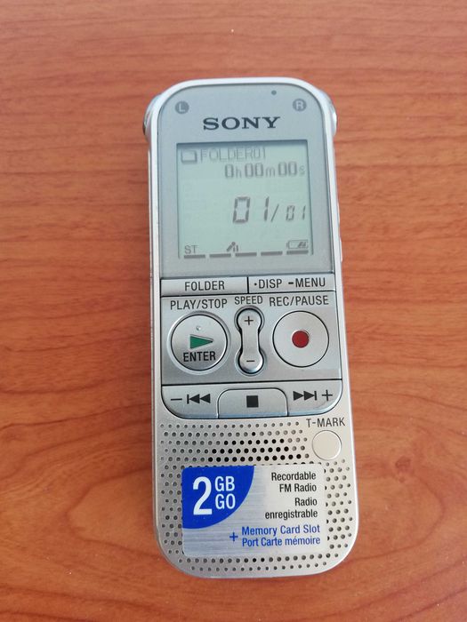 Sony ICD-AX412F аудио рекордер диктофон