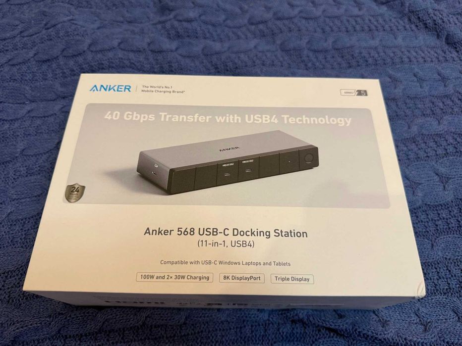 Thunderbolt 4 док станция Anker 568