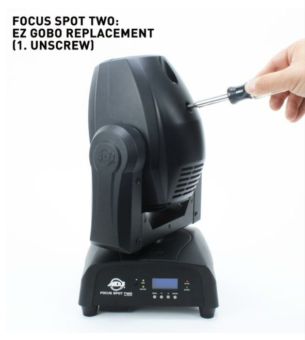 Moving Head Led Adj Focus Spot 2 lumini dj band