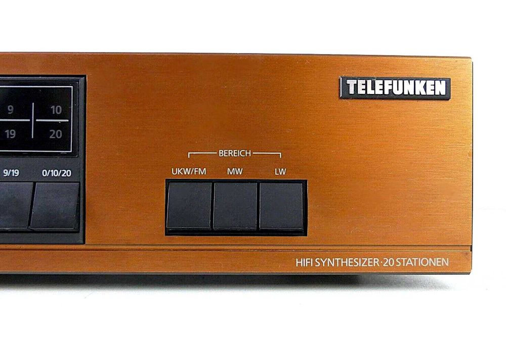 Tuner TELEFUNKEN HT870, 3 lungimi unda, preselectare 20 posturi, NOU