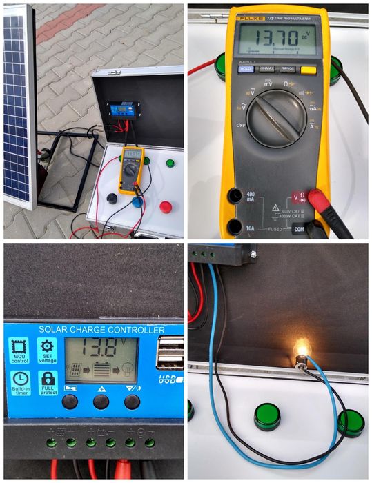 Kit solar portabil