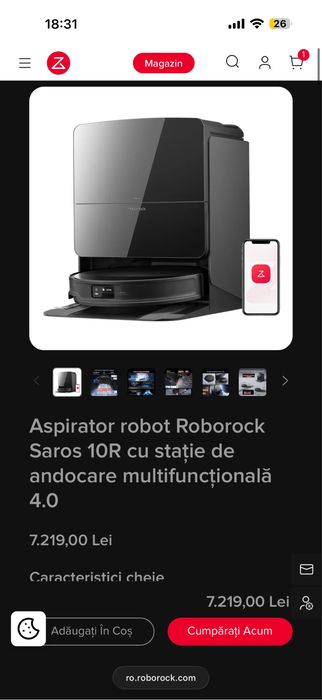 Roborock saros 10R