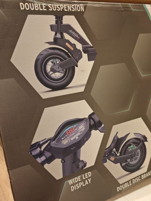 LAMBORGHINI ALEXT GREEN TS ГАРАНЦИЯ 2г. Електрически скутер тротинетка