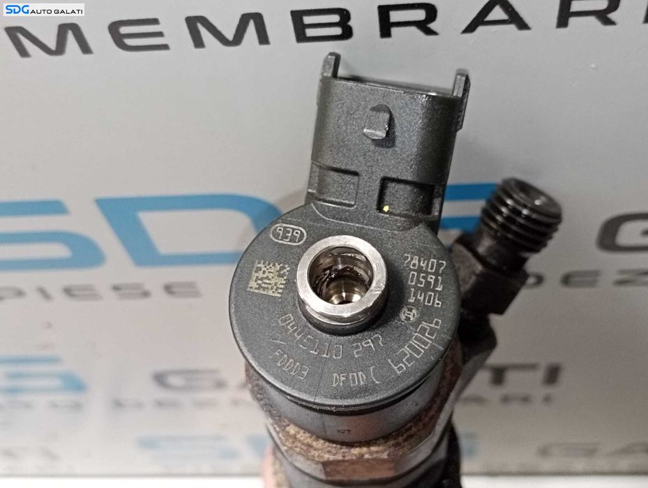 Injector Injectoare Citroen C3 1 1.6 HDI 2003 - 2009 Cod 0445110297 [M7410]