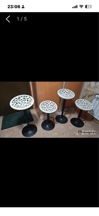 Стулья барные ,использовались для кухни ,