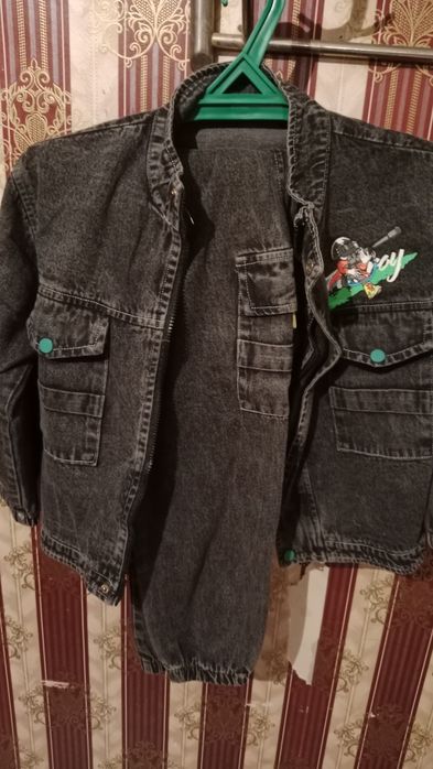 Джинсы костюм балаға