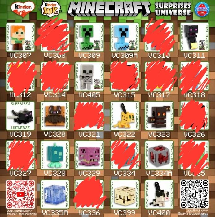 Kinder Joy Minecraft