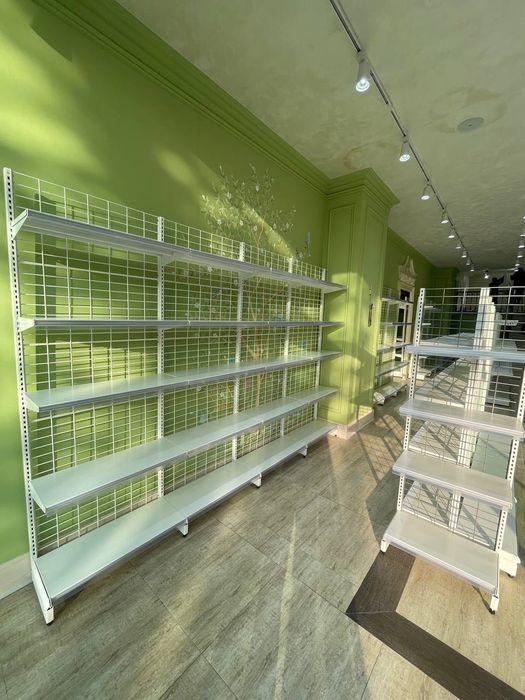 Продаются качественные торговые стеллажи, срочно арзон нархда