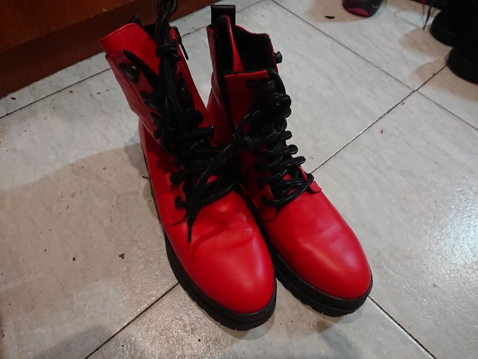 Боти, кожени 39 номер