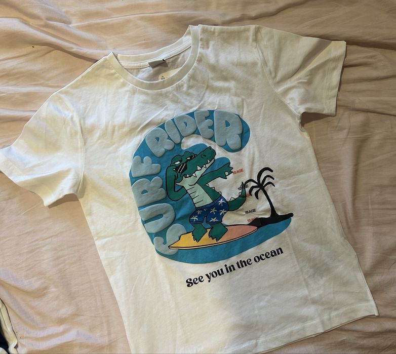 Детска тениска с щампа „Surf Rider"