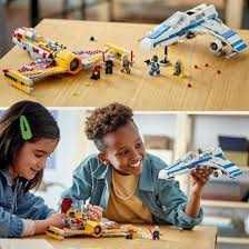Lego 75364 E-Wing al Noii Republici vs Starfighter-ul Shin Hati NOU