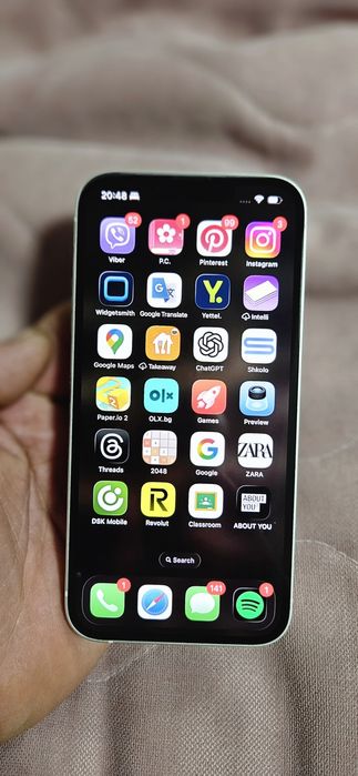 Iphone 13 white, Айфон 13, бял