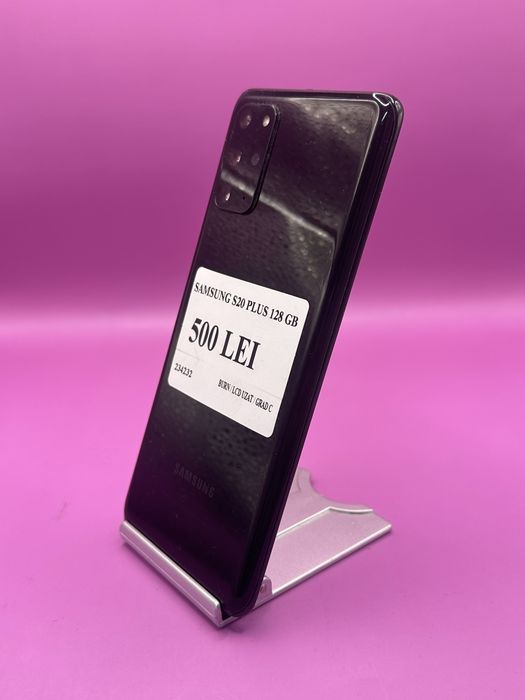 Samsung S20 Plus 128 GB BURN LCD UZAT •Matei Amanet Margeanului•