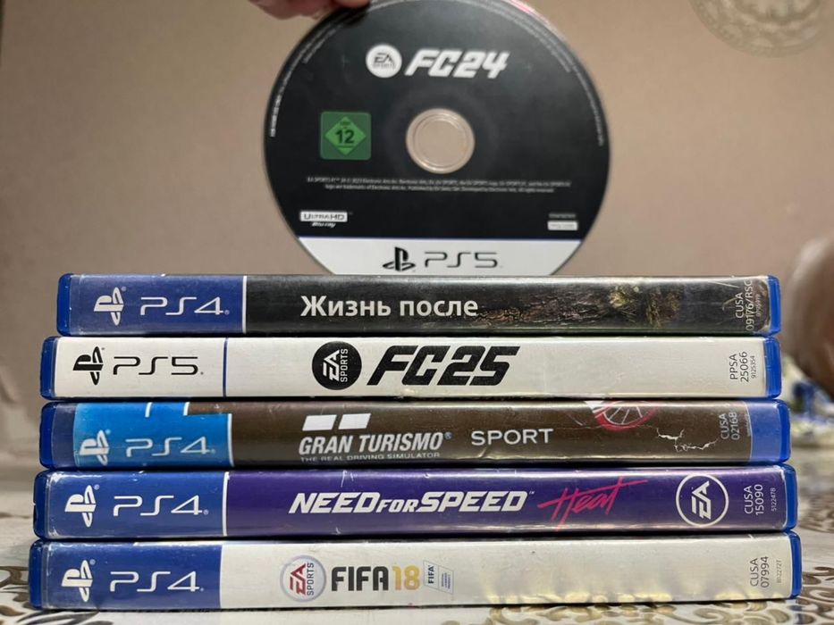 Игры на пс 5,4..