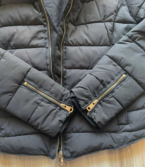 Geaca de iarna pentru femei, Zara, ca noua, marimea M, culoare neagra