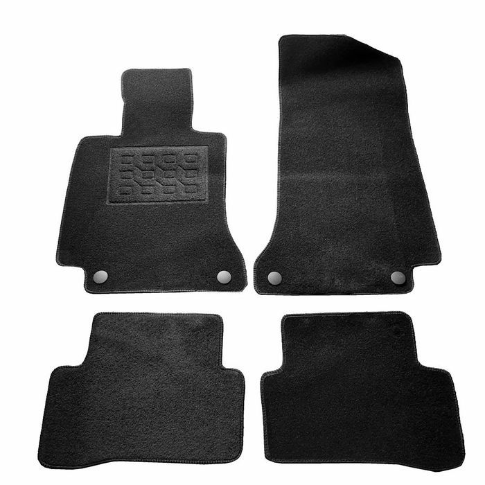 Covorase mocheta Mercedes Clasa C (W205) Combi 2015-prezent, Negre, set de 4 Buc