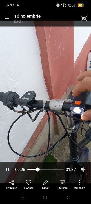 Bicicleta cu motor 100 cc