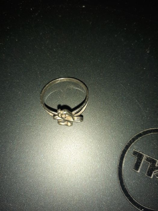 Сребърни  пръстени ланец вержка