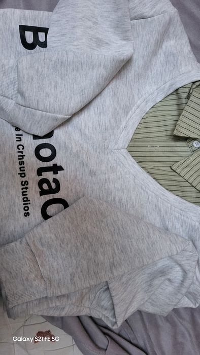 Свитшот с начёсом.