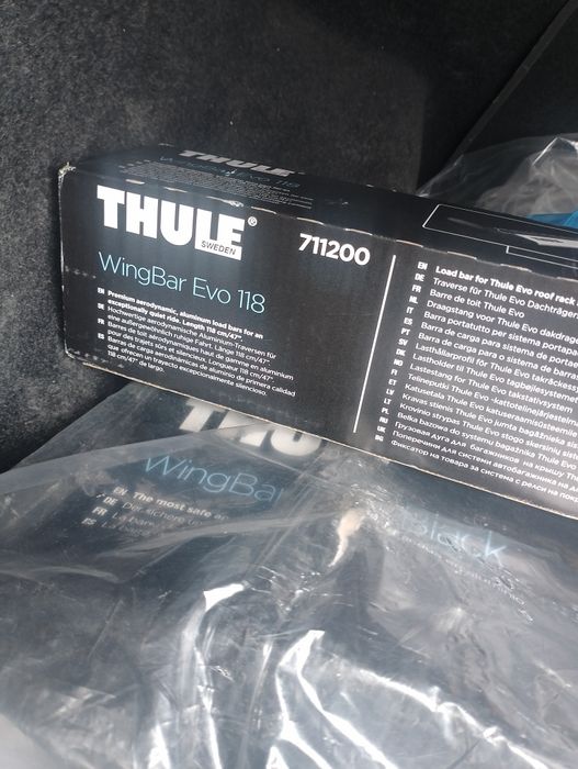 Багажник -греди Thule Wingbar Evo 118 см -нови