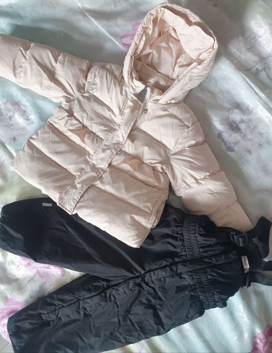 Зимний полукомбез на девочку 86р