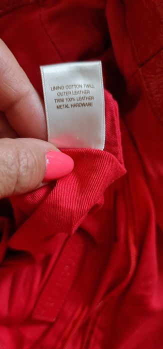 Кокетна чанта от естествена кожа