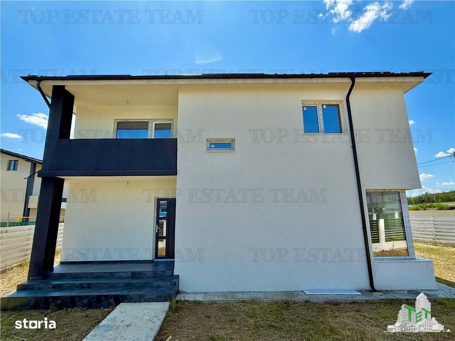 Casa individuala tip P+1+Pod cu 128 mp utili si 500mp de curte