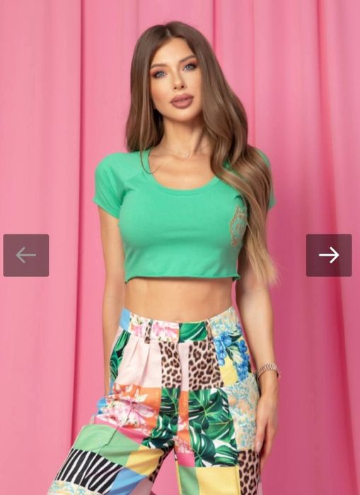 Панталон и къса  блуза на Алеса