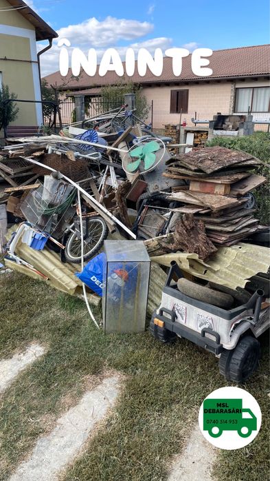 Debarasări mobilier, moloz, canapele etc.