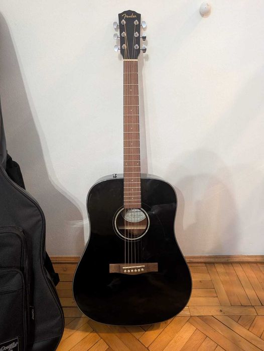 Chitara acustica Fender CD-60 V3 Black - ca noua, 4 luni
