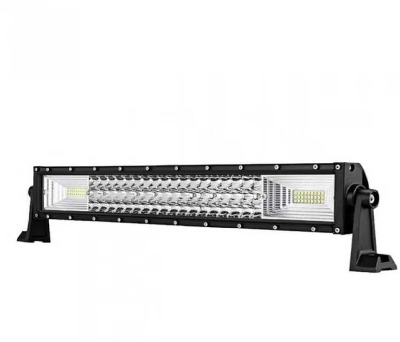 Off Road LED бар, 3 реда 20см светодиоди Прожектор 4x4 джип Сафари ЛЕД