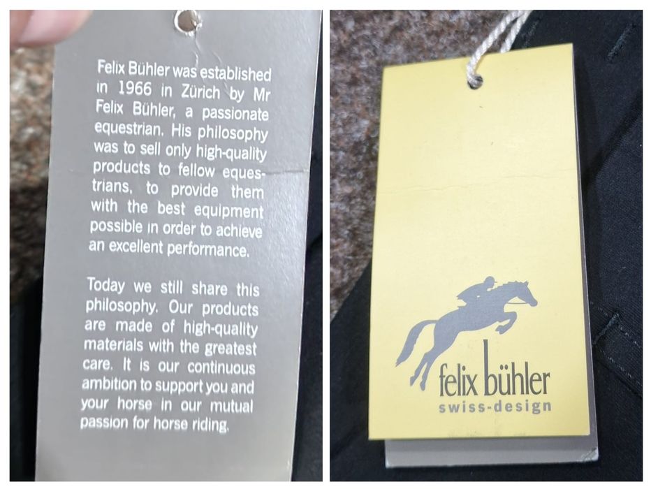 Pantaloni premium călărie Felix Bühler, Full Seat, Damă - 36 / S