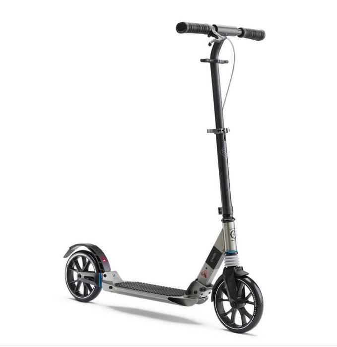 Тротинетка Oxelo Т7XL черна Декатлон