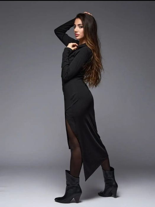 Платье трикотажное