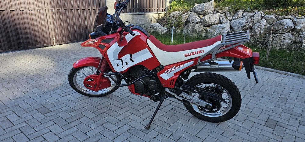 Suzuki DR800 Big SR42A (1990) – stare foarte bună, echipată, înmatriculată, + CDI extra