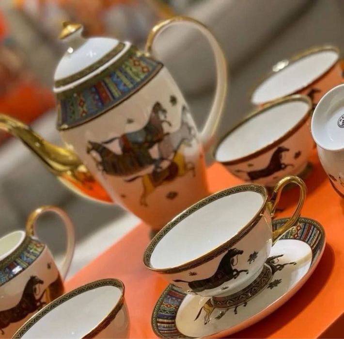 Чайный сервиз Hermes 15 предметов