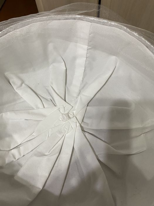 Тюль розовая, корзинка