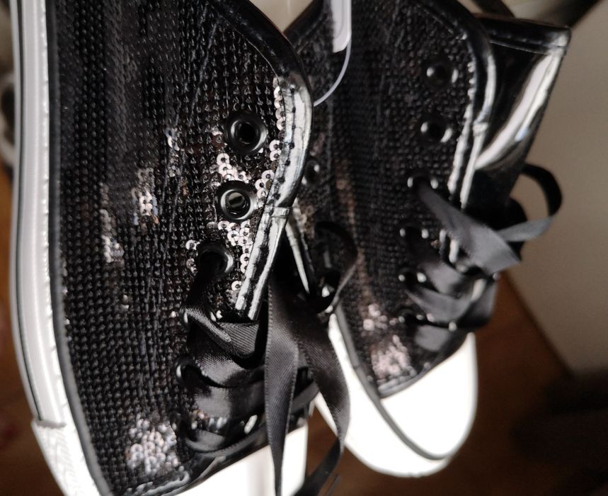 Дамски кецове с пайети