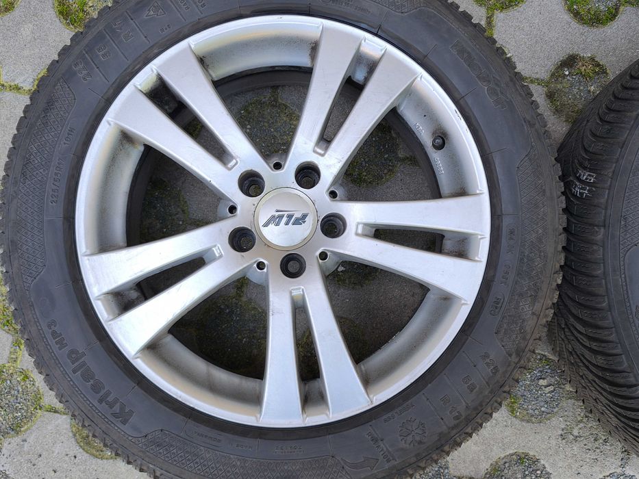 Зимни гуми с джанти Kleber Krisalp HP 3 225/55/17  (7.5Jx17 ET37 5x112 ) DOT 2024 за AUDI A6 C7 Avant. Стават и за A4 B8, A5, Q5.