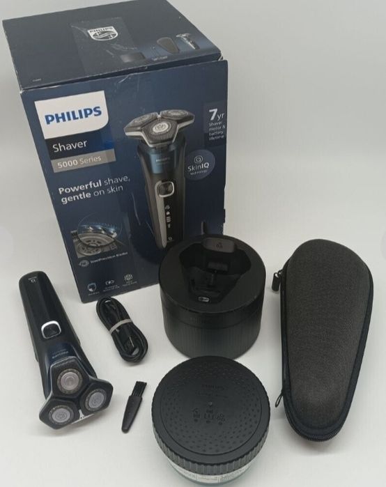 Aparat de ras electric Philips Seria 5000 S5889/50, tehnologie SkinIQ